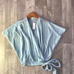 NWT Anthro wrap top